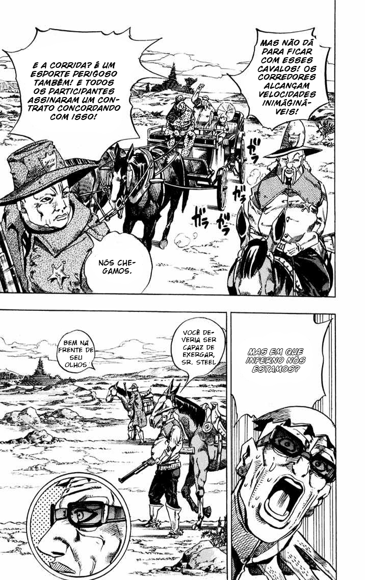 Read JoJo's Bizarre Adventure Part 7  Steel Ball Run PT-BR Manga Online