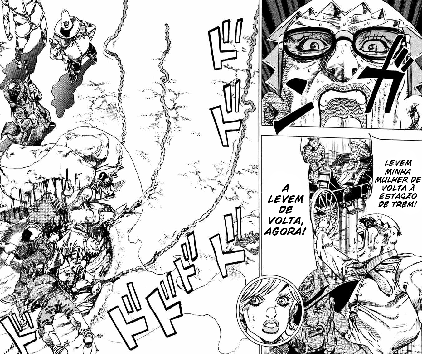 Read JoJo's Bizarre Adventure Part 7  Steel Ball Run PT-BR Manga Online