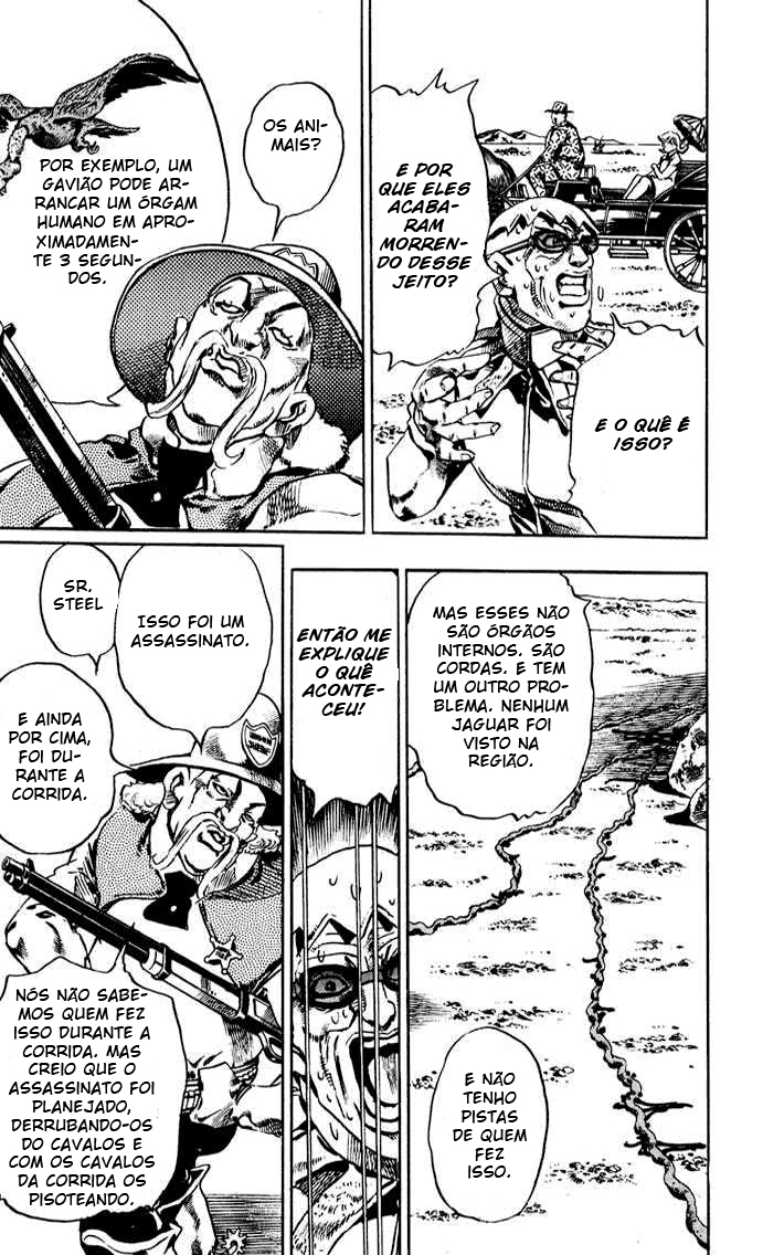 Read JoJo's Bizarre Adventure Part 7  Steel Ball Run PT-BR Manga Online
