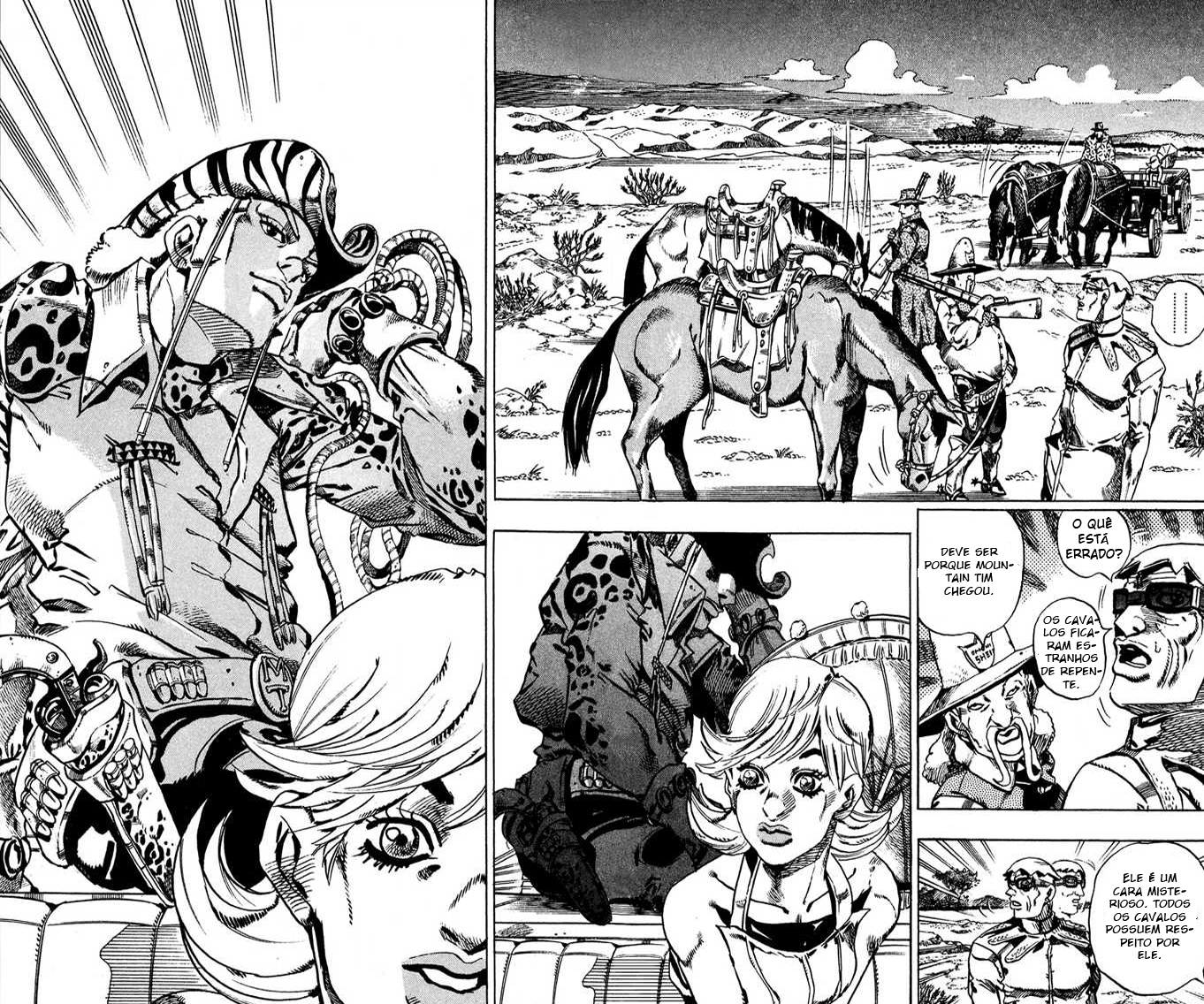 Read JoJo's Bizarre Adventure Part 7  Steel Ball Run PT-BR Manga Online
