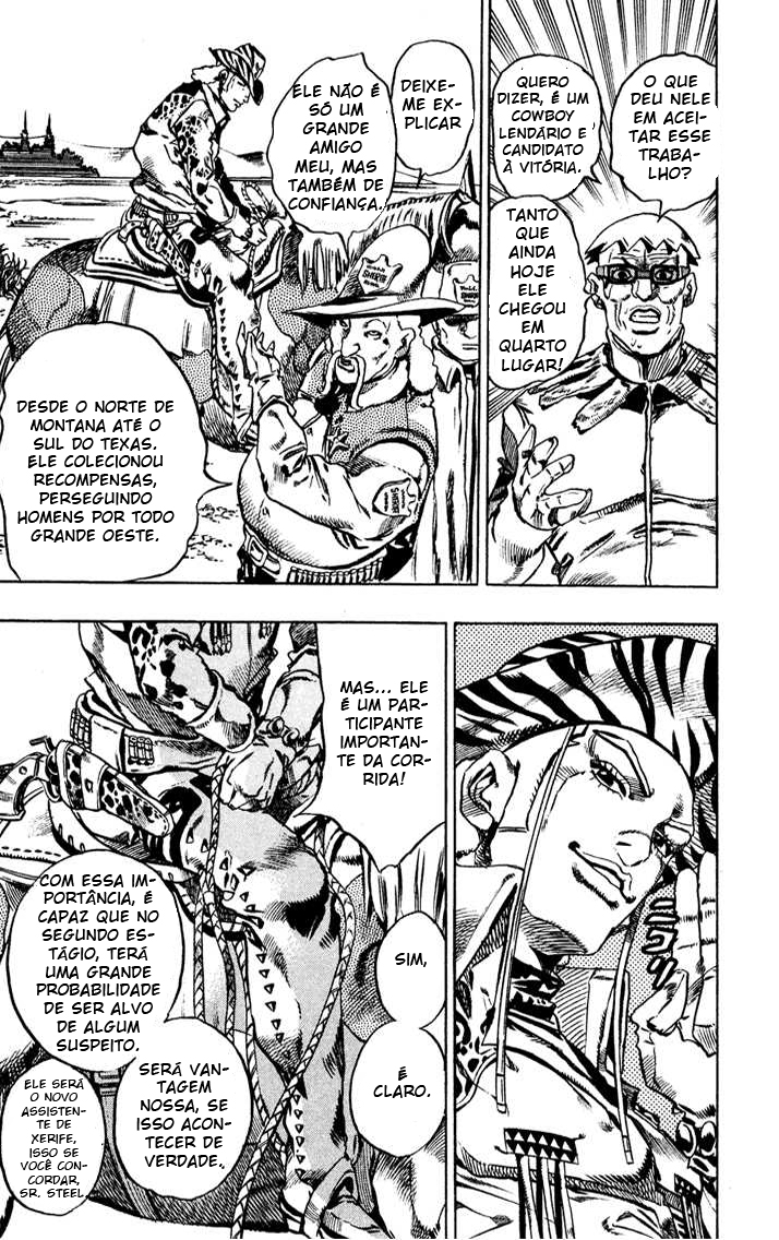 Read JoJo's Bizarre Adventure Part 7  Steel Ball Run PT-BR Manga Online