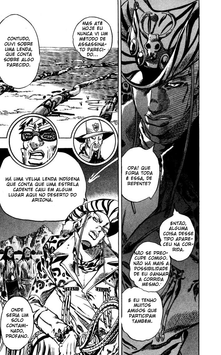 Read JoJo's Bizarre Adventure Part 7  Steel Ball Run PT-BR Manga Online