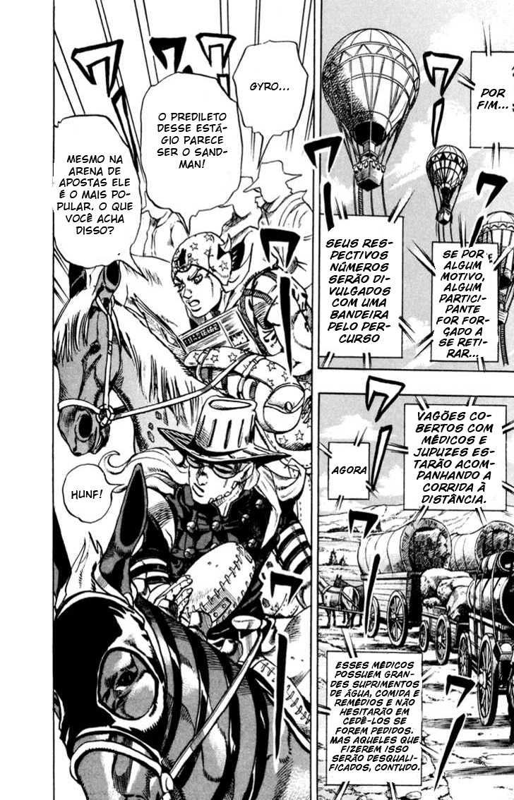 Read JoJo's Bizarre Adventure Part 7  Steel Ball Run PT-BR Manga Online