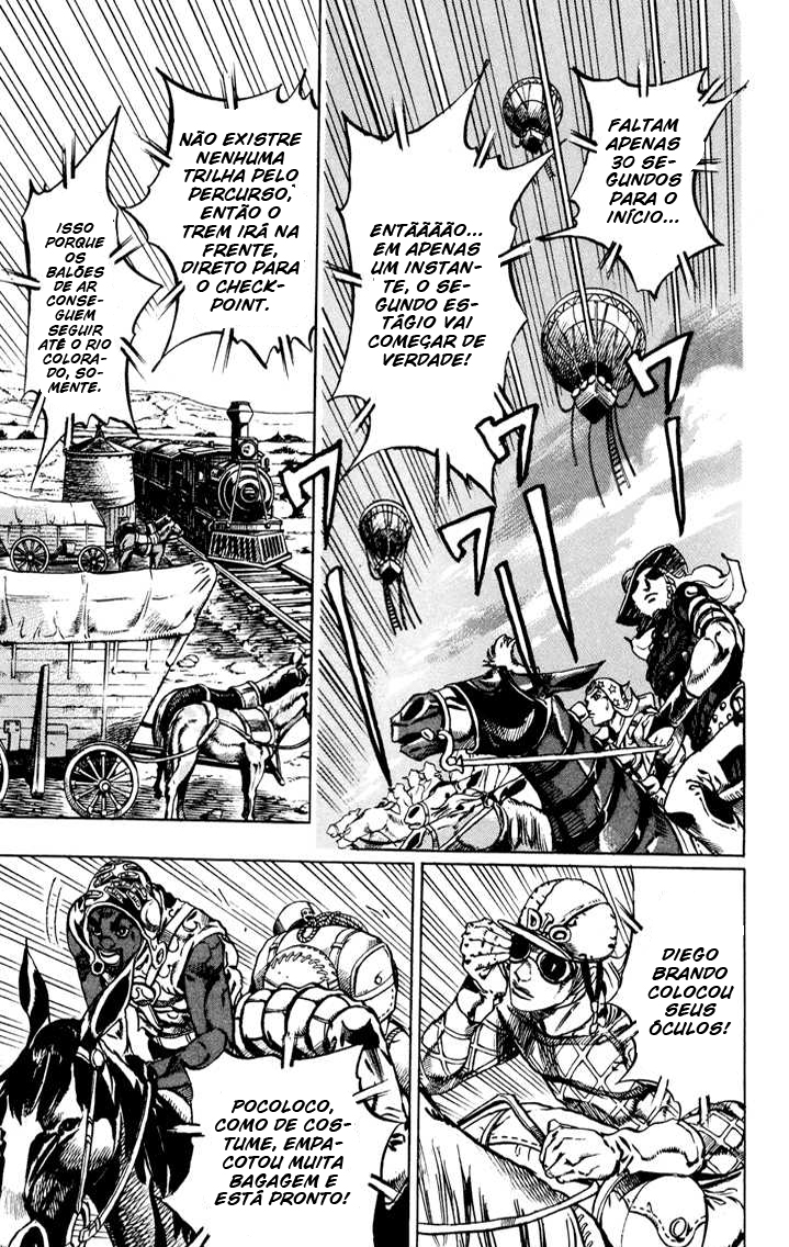 Read JoJo's Bizarre Adventure Part 7  Steel Ball Run PT-BR Manga Online