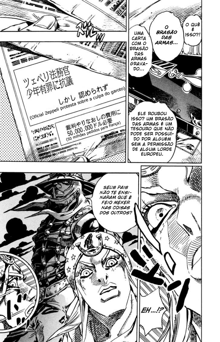 Read JoJo's Bizarre Adventure Part 7  Steel Ball Run PT-BR Manga Online