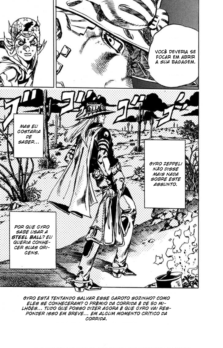 Read JoJo's Bizarre Adventure Part 7  Steel Ball Run PT-BR Manga Online