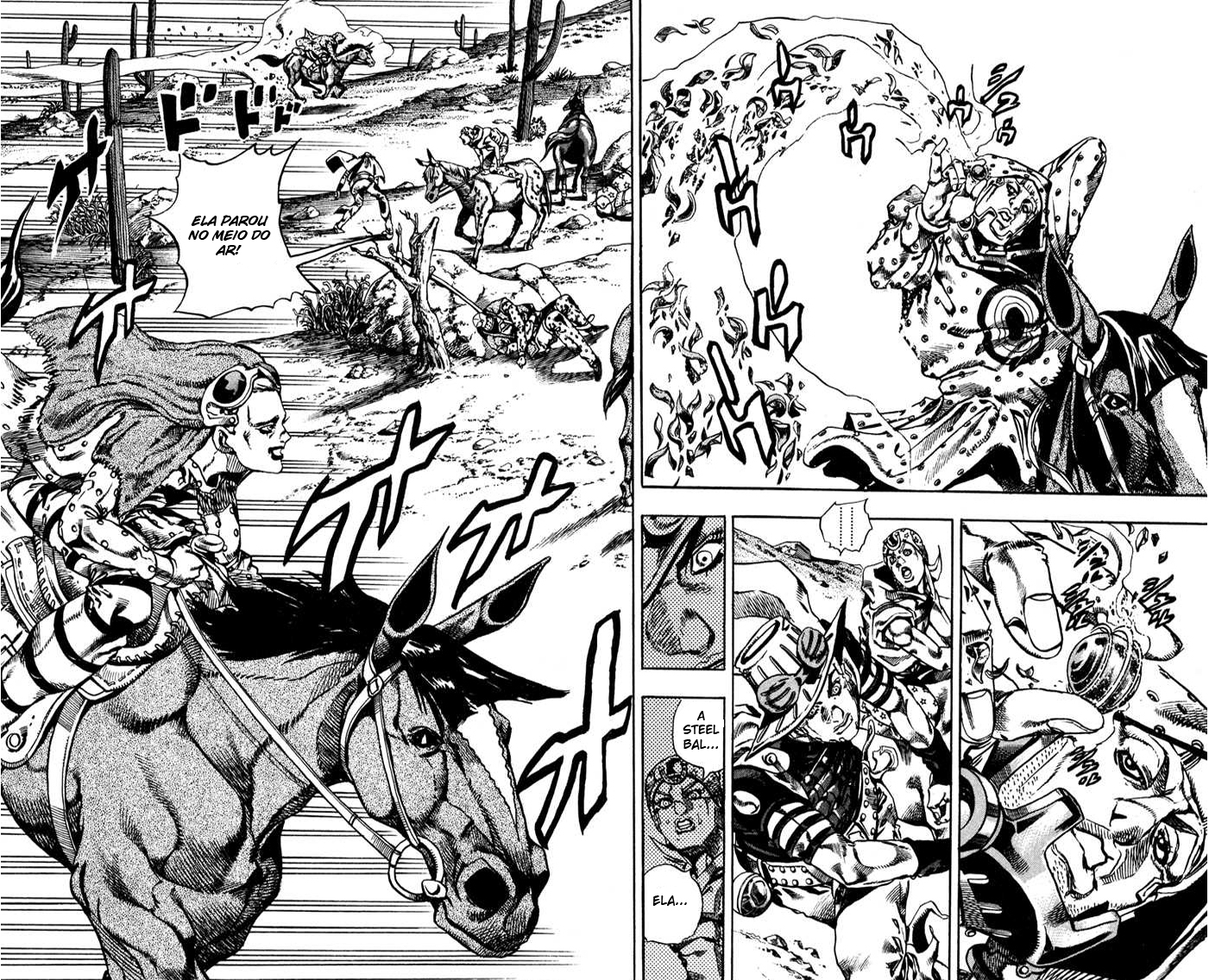 Read JoJo's Bizarre Adventure Part 7  Steel Ball Run PT-BR Manga Online