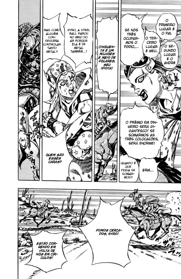 Read JoJo's Bizarre Adventure Part 7  Steel Ball Run PT-BR Manga Online