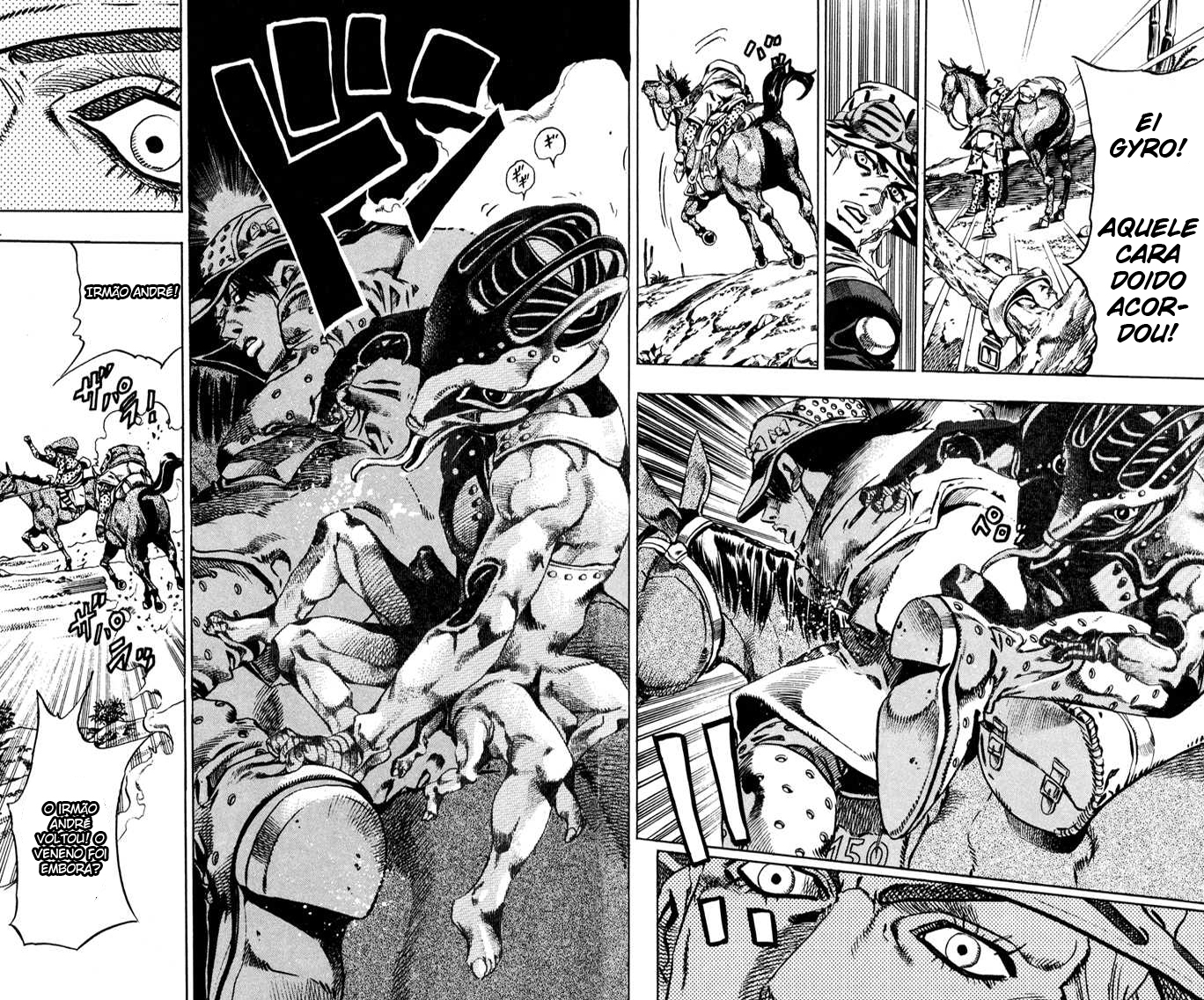 Read JoJo's Bizarre Adventure Part 7  Steel Ball Run PT-BR Manga Online