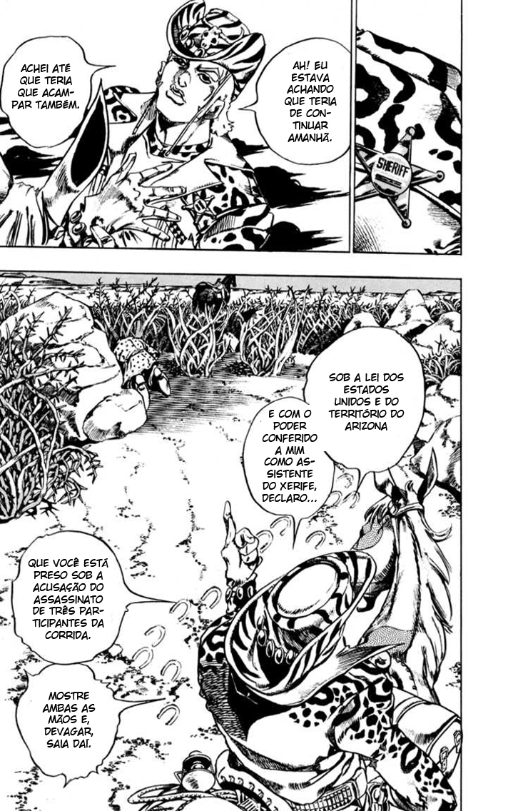 Read JoJo's Bizarre Adventure Part 7  Steel Ball Run PT-BR Manga Online