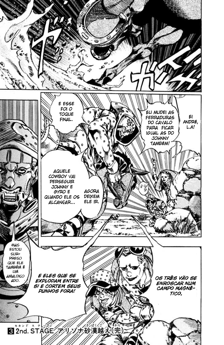 Read JoJo's Bizarre Adventure Part 7  Steel Ball Run PT-BR Manga Online