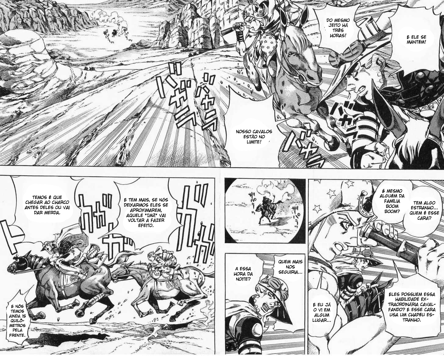 Read JoJo's Bizarre Adventure Part 7  Steel Ball Run PT-BR Manga Online
