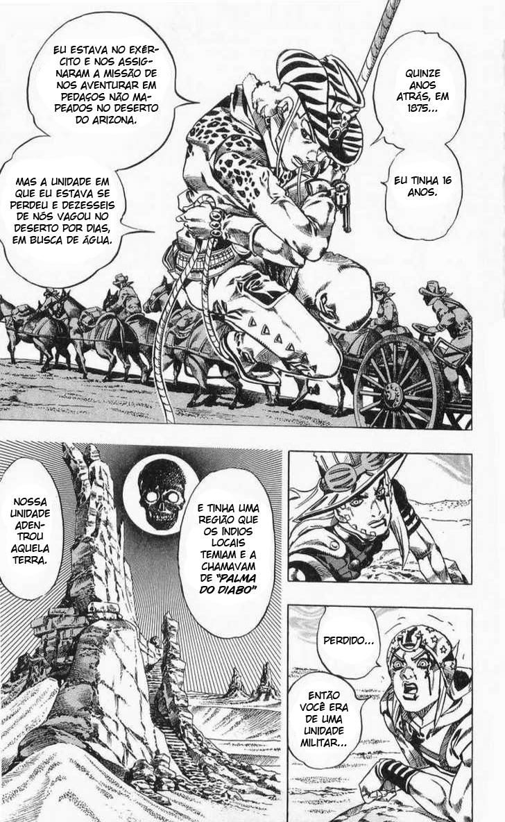 Read JoJo's Bizarre Adventure Part 7  Steel Ball Run PT-BR Manga Online
