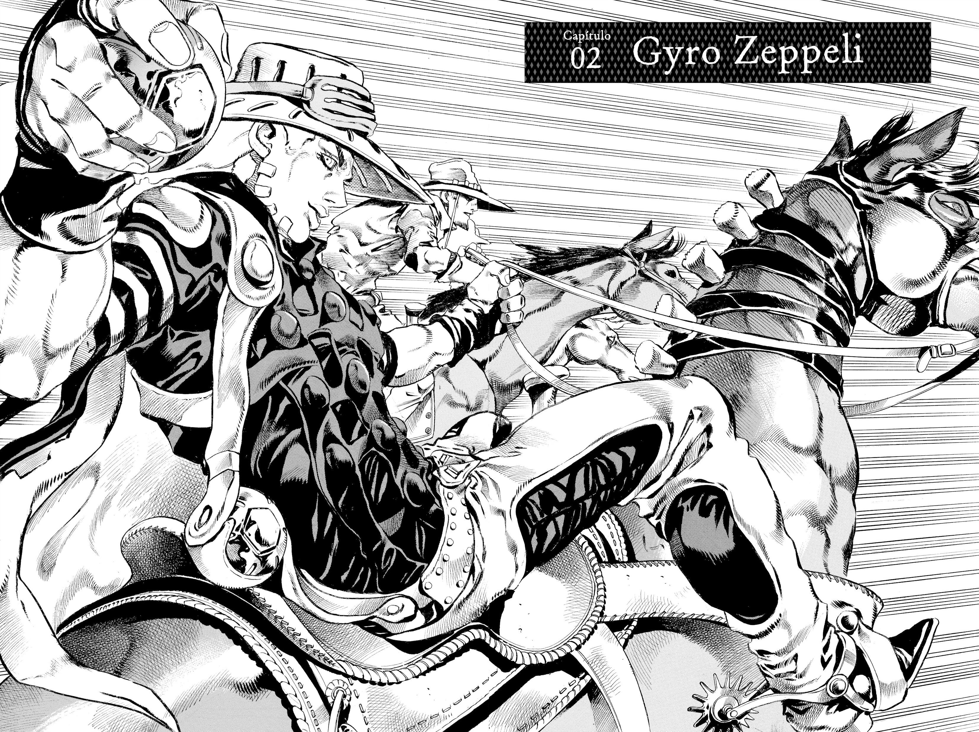Read JoJo's Bizarre Adventure Part 7  Steel Ball Run PT-BR Manga Online