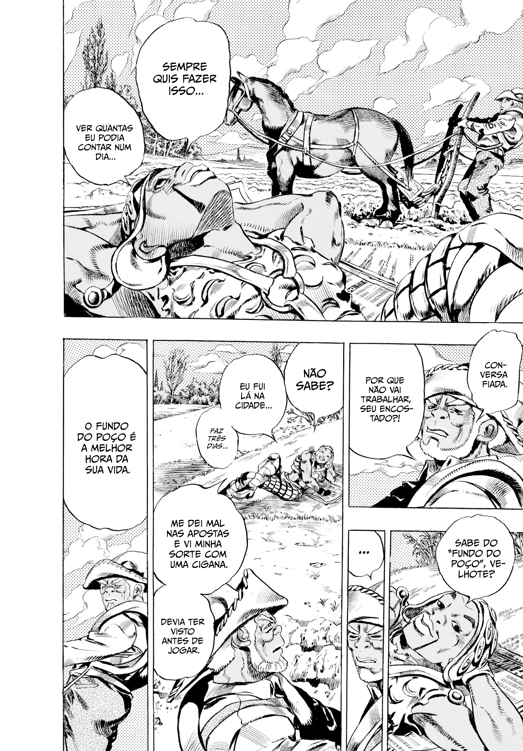 Read JoJo's Bizarre Adventure Part 7  Steel Ball Run PT-BR Manga Online