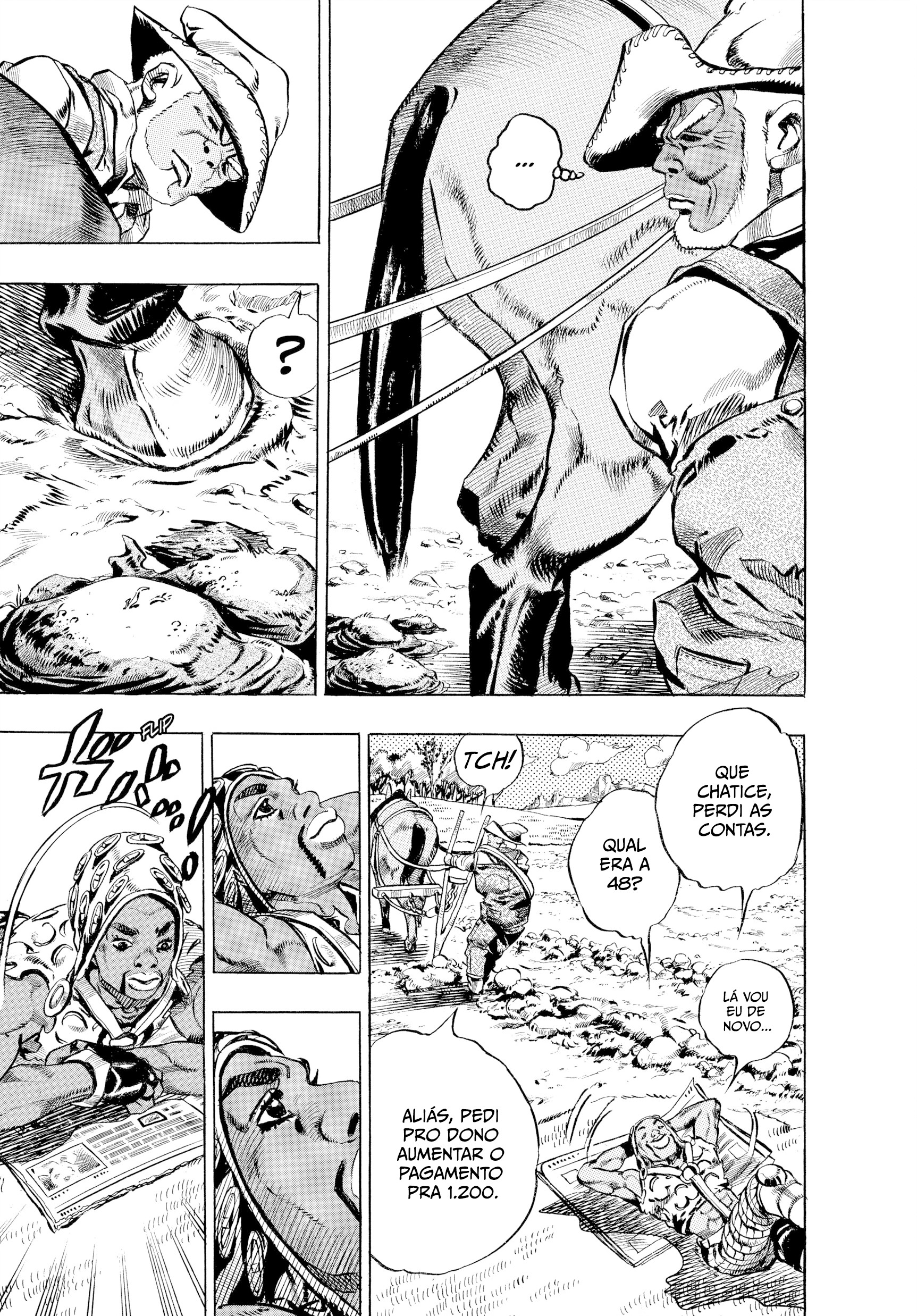 Read JoJo's Bizarre Adventure Part 7  Steel Ball Run PT-BR Manga Online