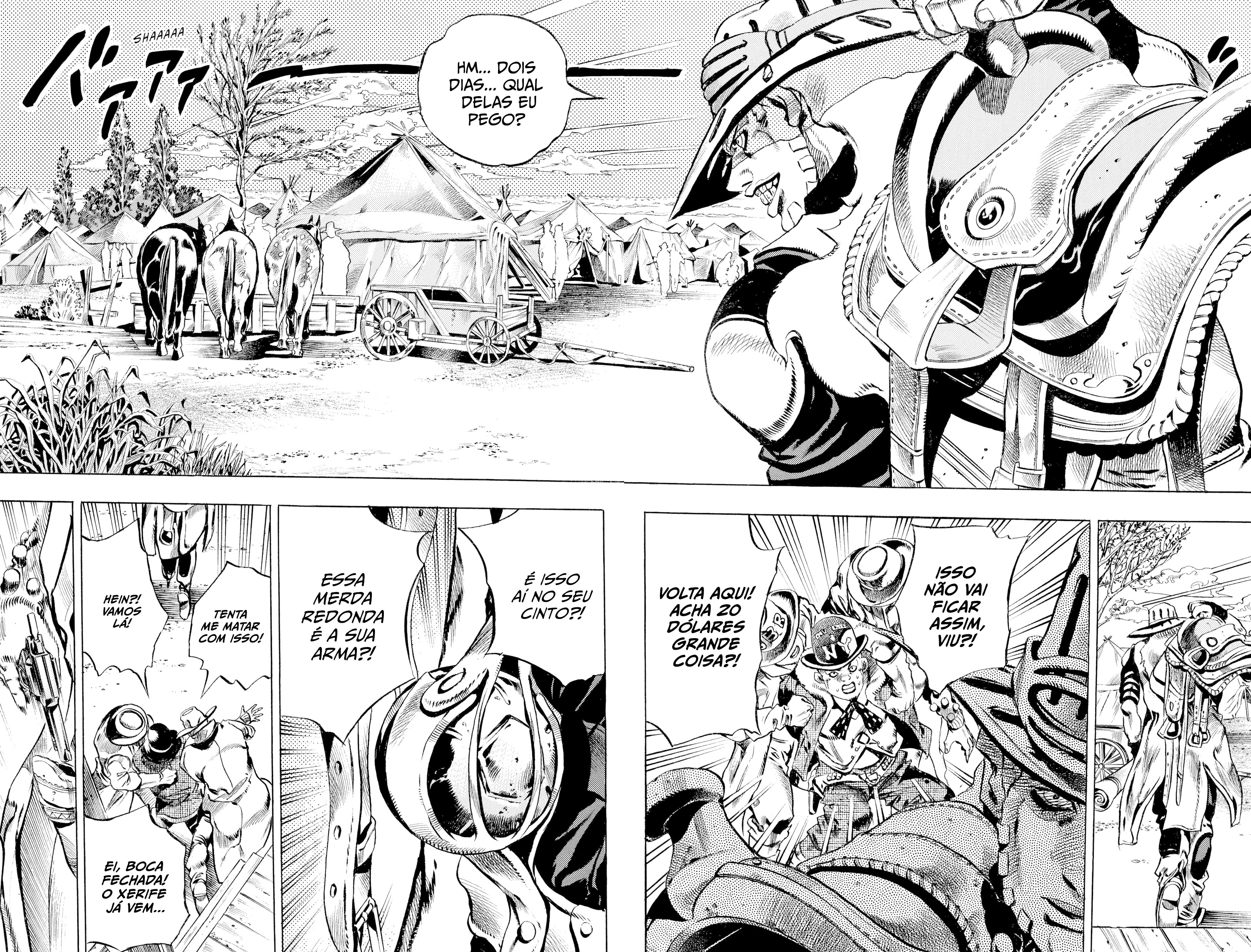 Read JoJo's Bizarre Adventure Part 7  Steel Ball Run PT-BR Manga Online