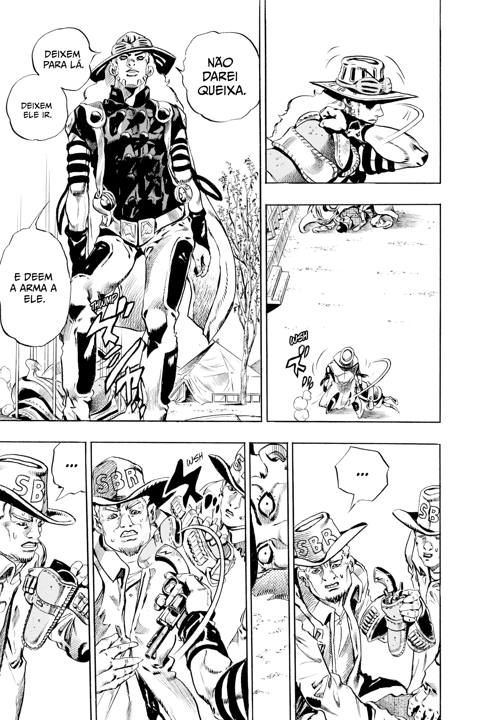 Read JoJo's Bizarre Adventure Part 7  Steel Ball Run PT-BR Manga Online