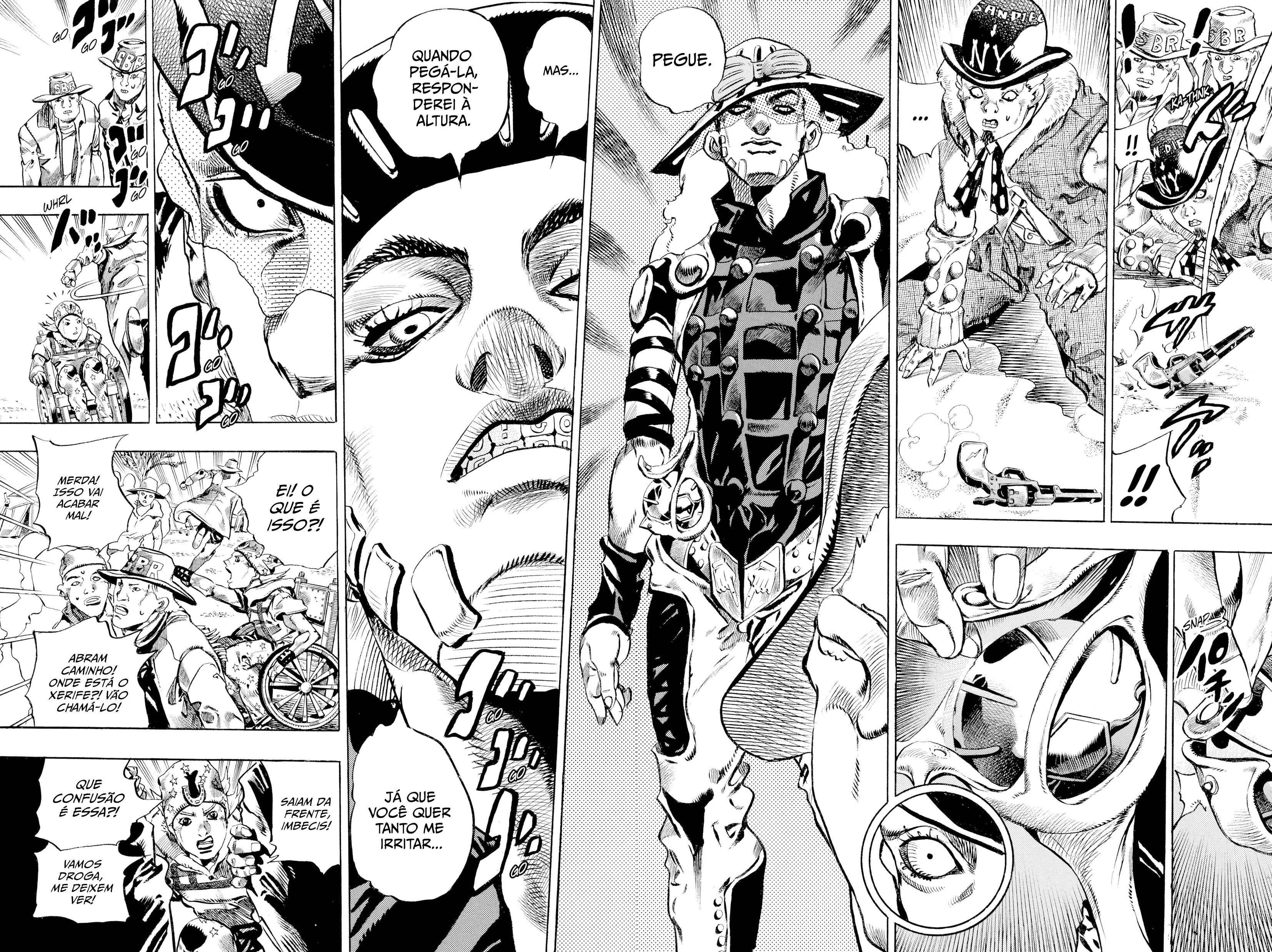 Read JoJo's Bizarre Adventure Part 7  Steel Ball Run PT-BR Manga Online