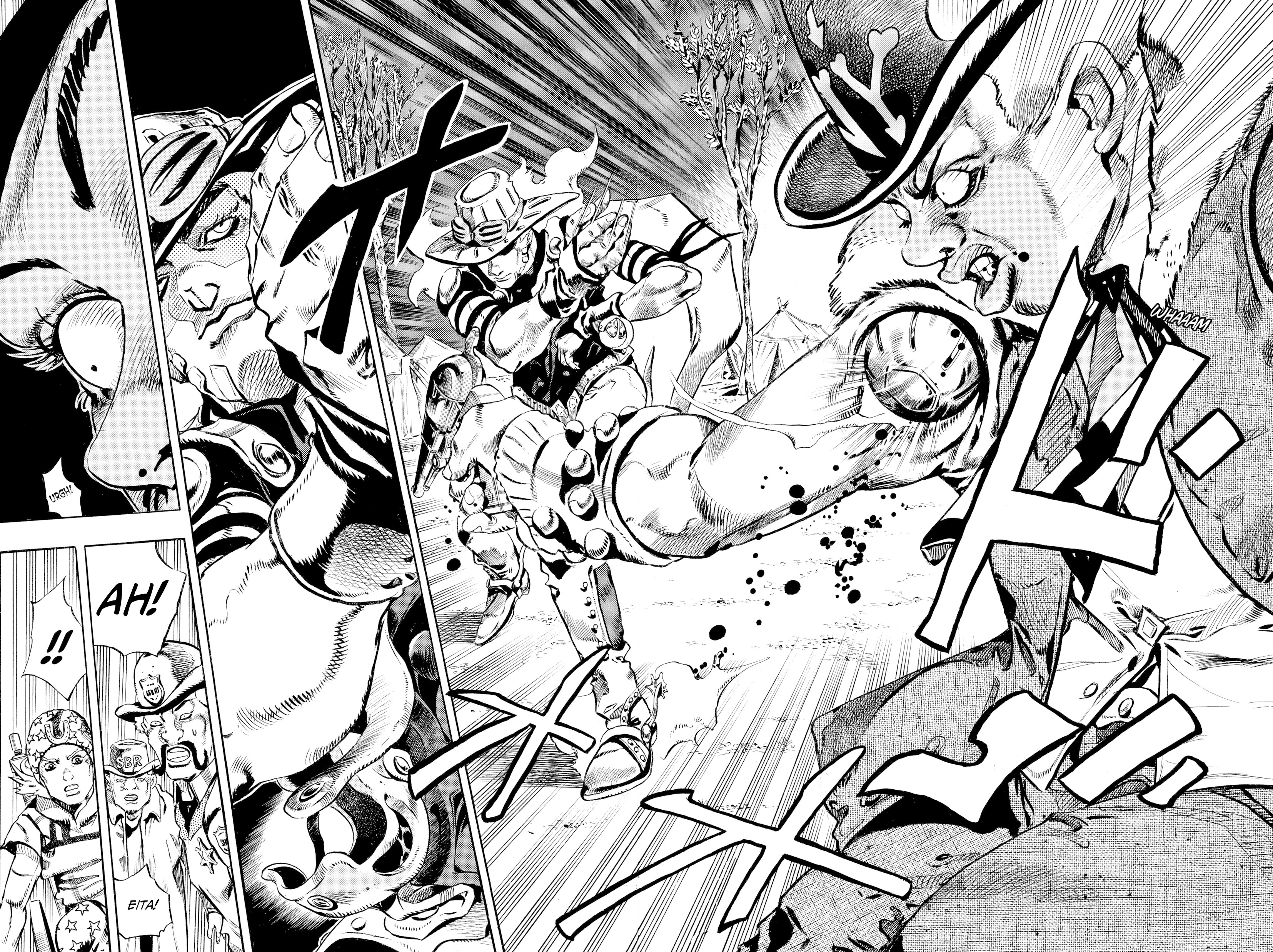 Read JoJo's Bizarre Adventure Part 7  Steel Ball Run PT-BR Manga Online