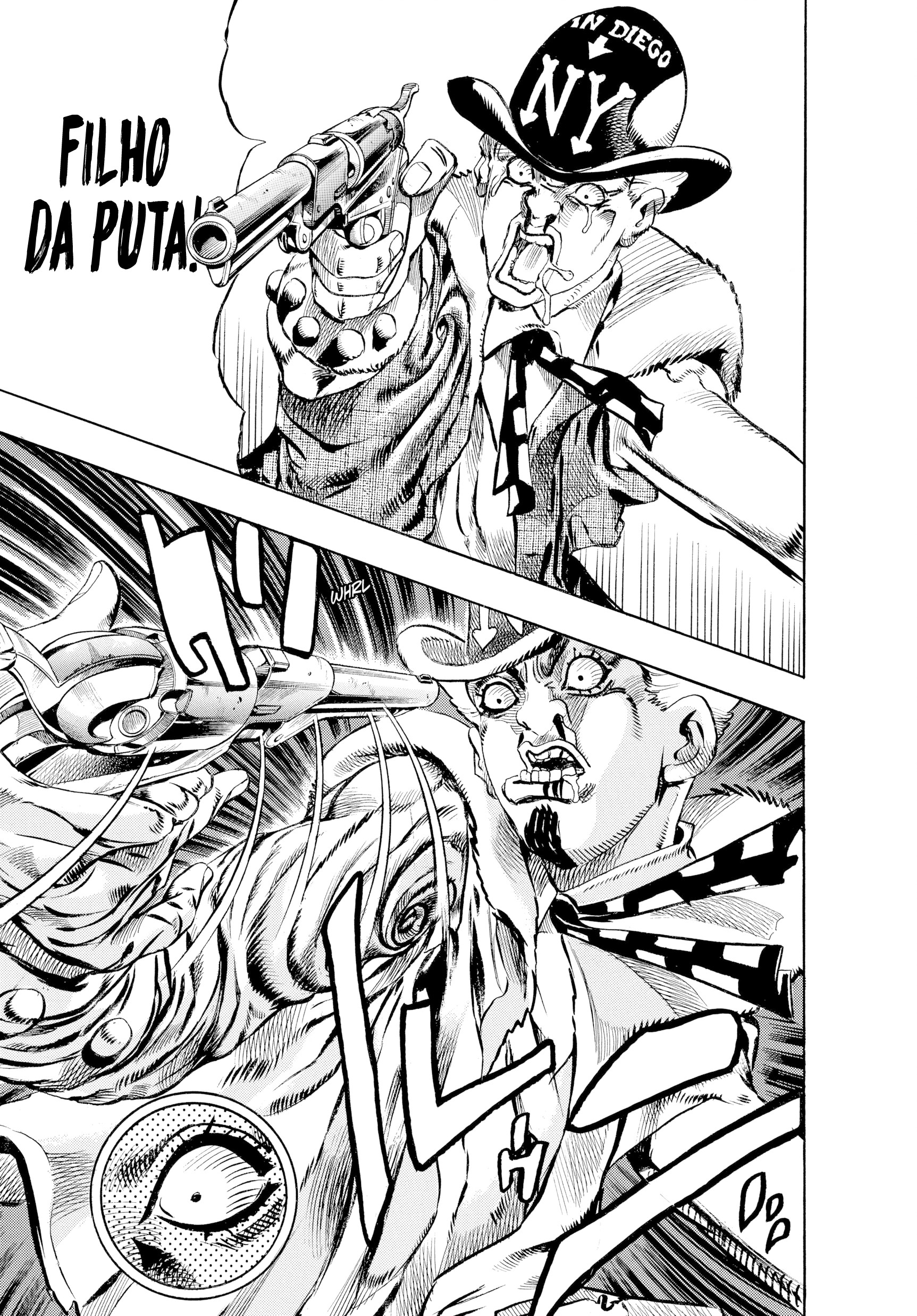 Read JoJo's Bizarre Adventure Part 7  Steel Ball Run PT-BR Manga Online