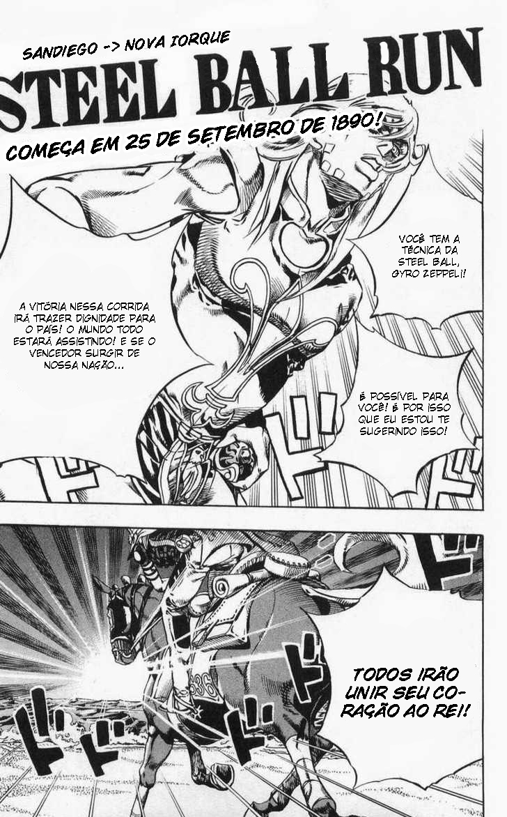 Read JoJo's Bizarre Adventure Part 7  Steel Ball Run PT-BR Manga Online