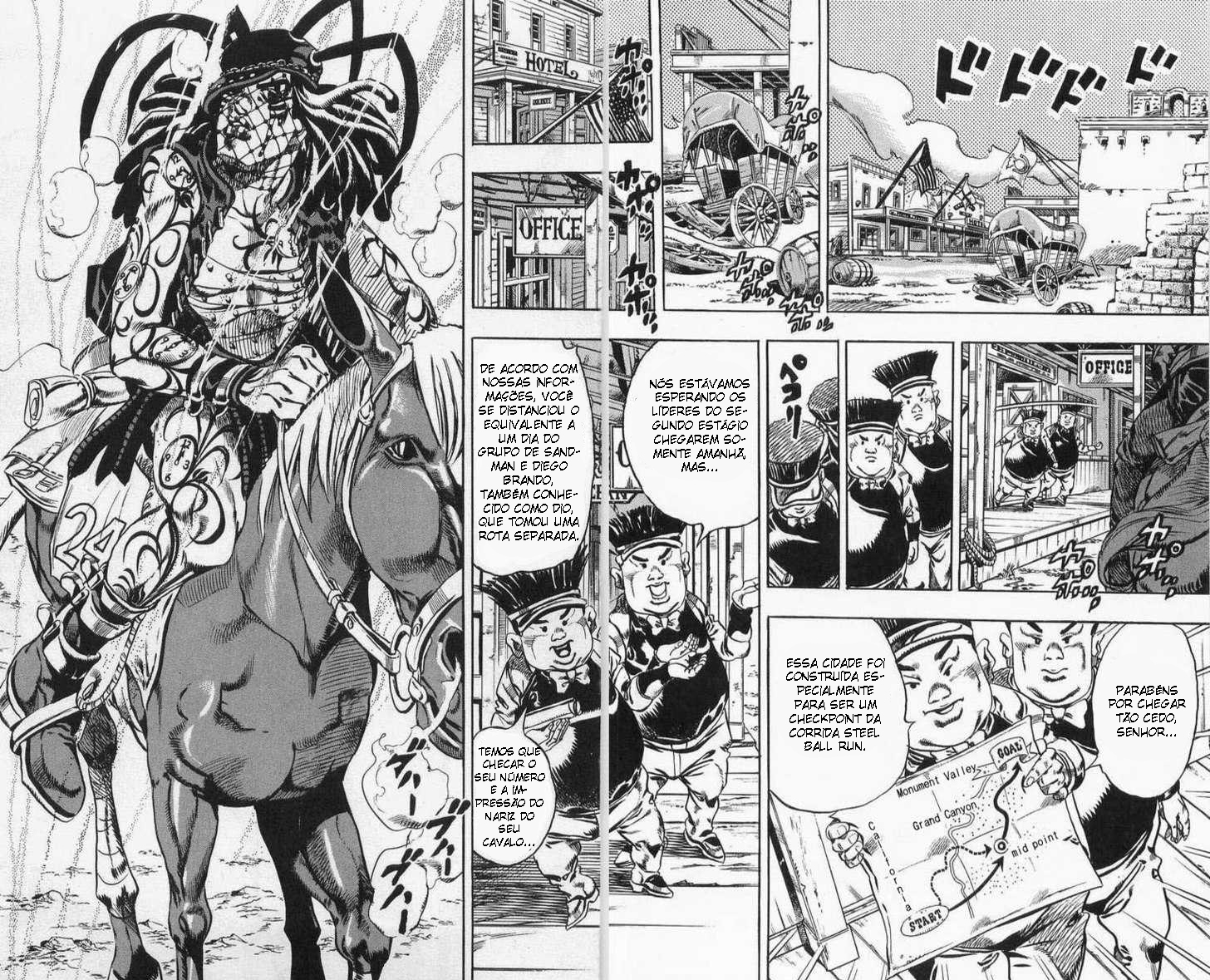 Read JoJo's Bizarre Adventure Part 7  Steel Ball Run PT-BR Manga Online