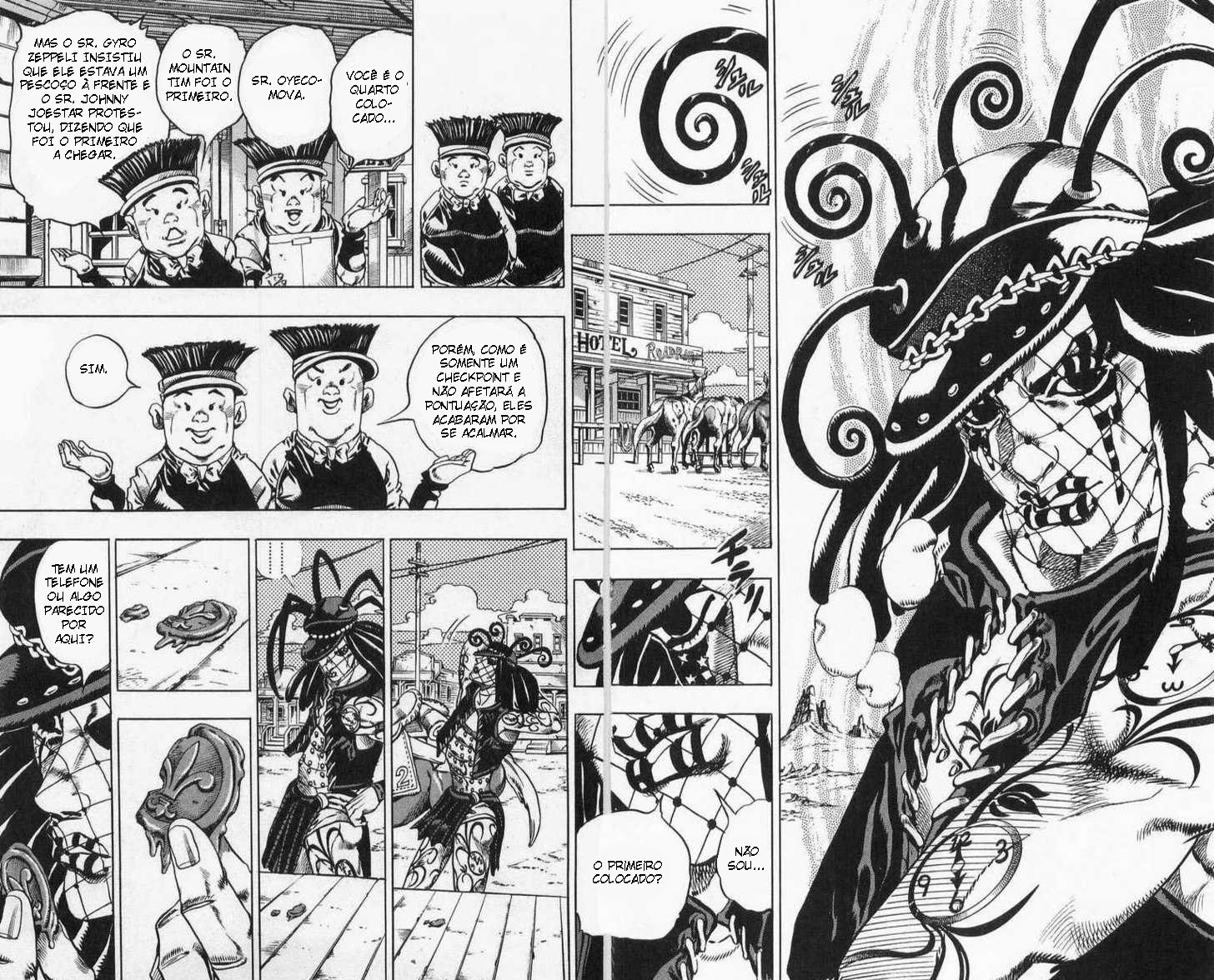 Read JoJo's Bizarre Adventure Part 7  Steel Ball Run PT-BR Manga Online