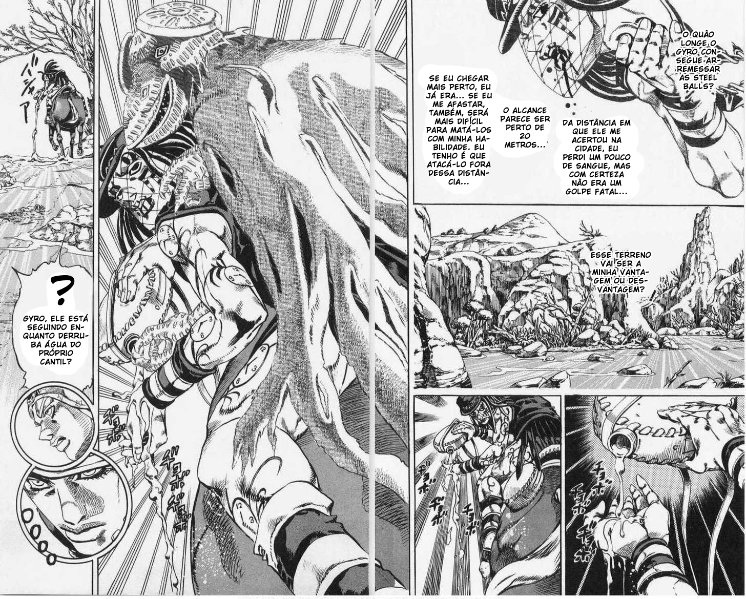 Read JoJo's Bizarre Adventure Part 7  Steel Ball Run PT-BR Manga Online