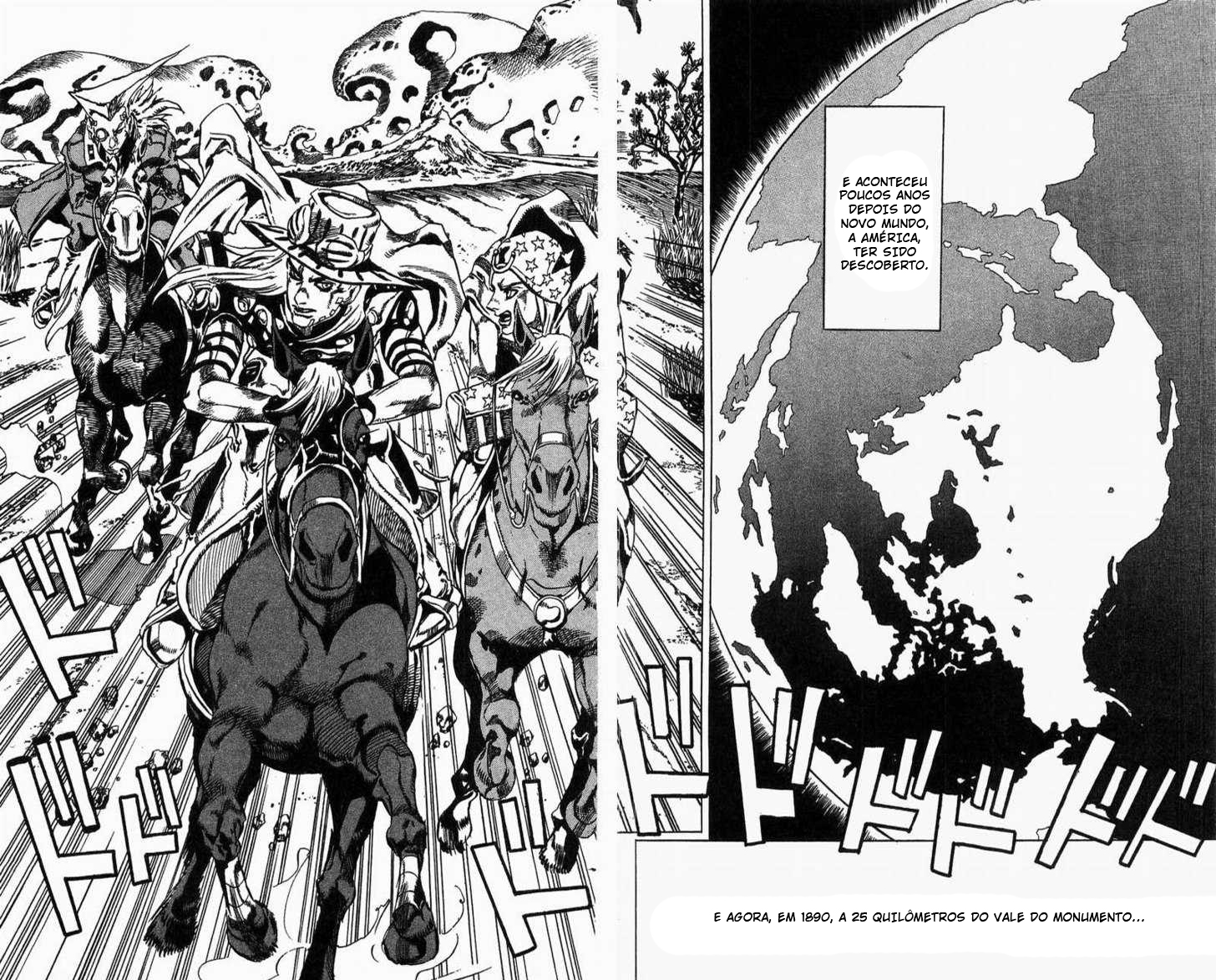Read JoJo's Bizarre Adventure Part 7  Steel Ball Run PT-BR Manga Online