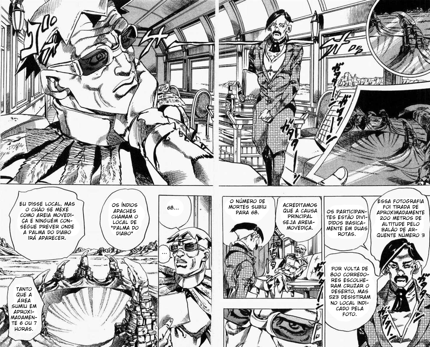 Read JoJo's Bizarre Adventure Part 7  Steel Ball Run PT-BR Manga Online