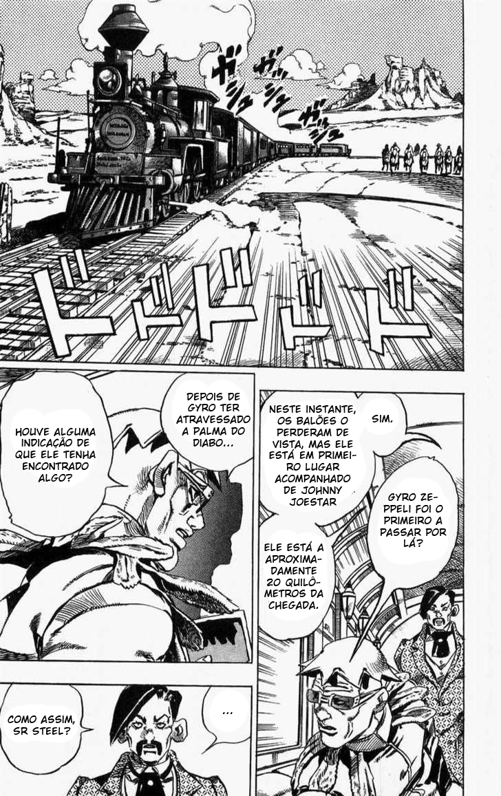 Read JoJo's Bizarre Adventure Part 7  Steel Ball Run PT-BR Manga Online