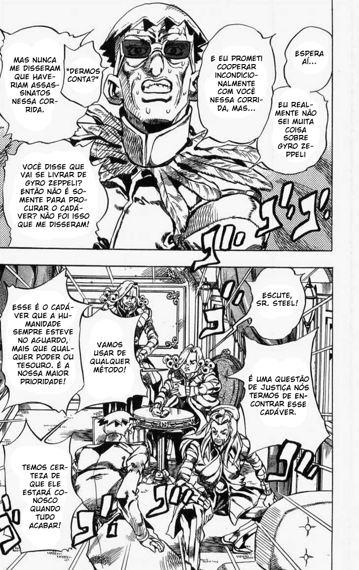 Read JoJo's Bizarre Adventure Part 7  Steel Ball Run PT-BR Manga Online