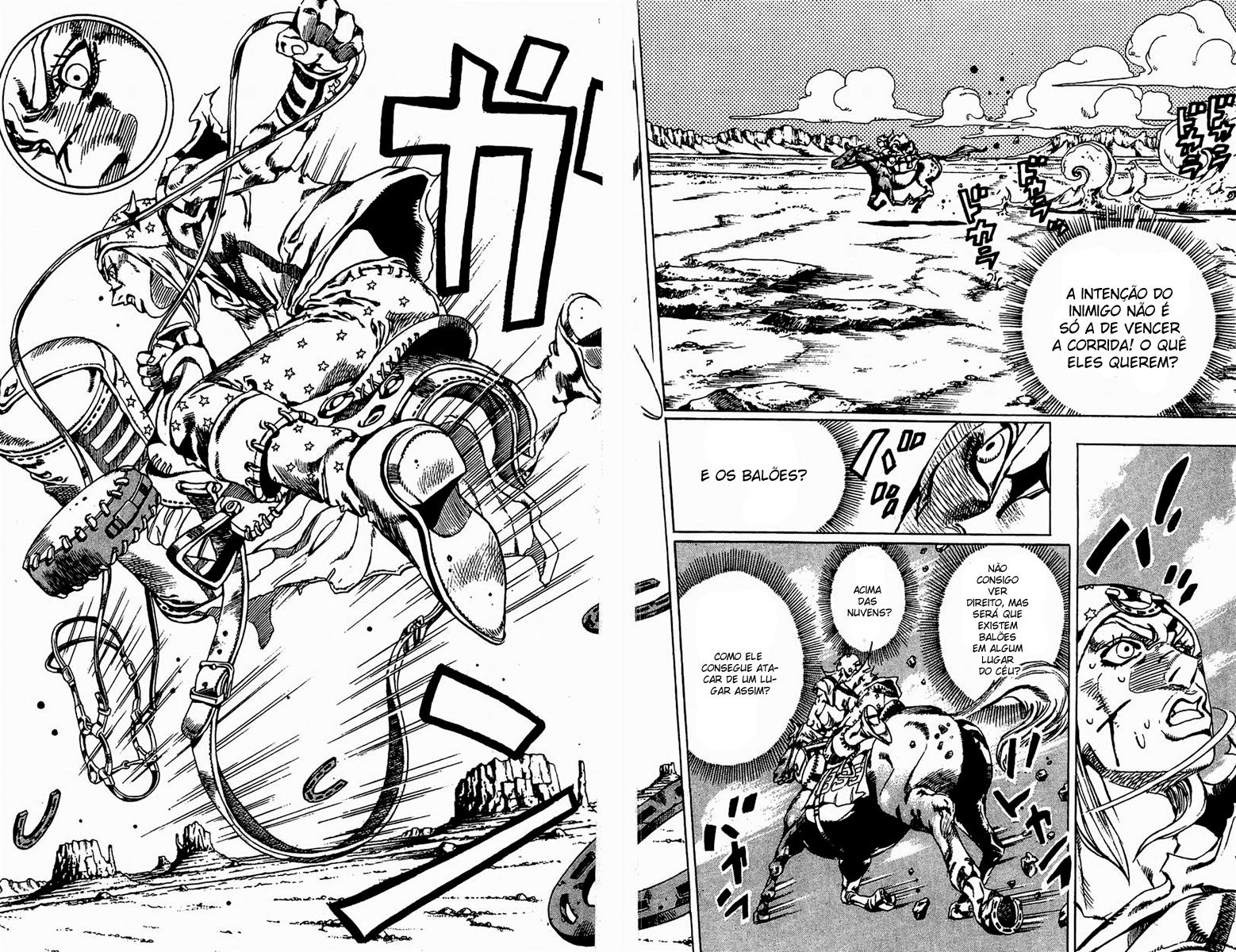 Read JoJo's Bizarre Adventure Part 7  Steel Ball Run PT-BR Manga Online