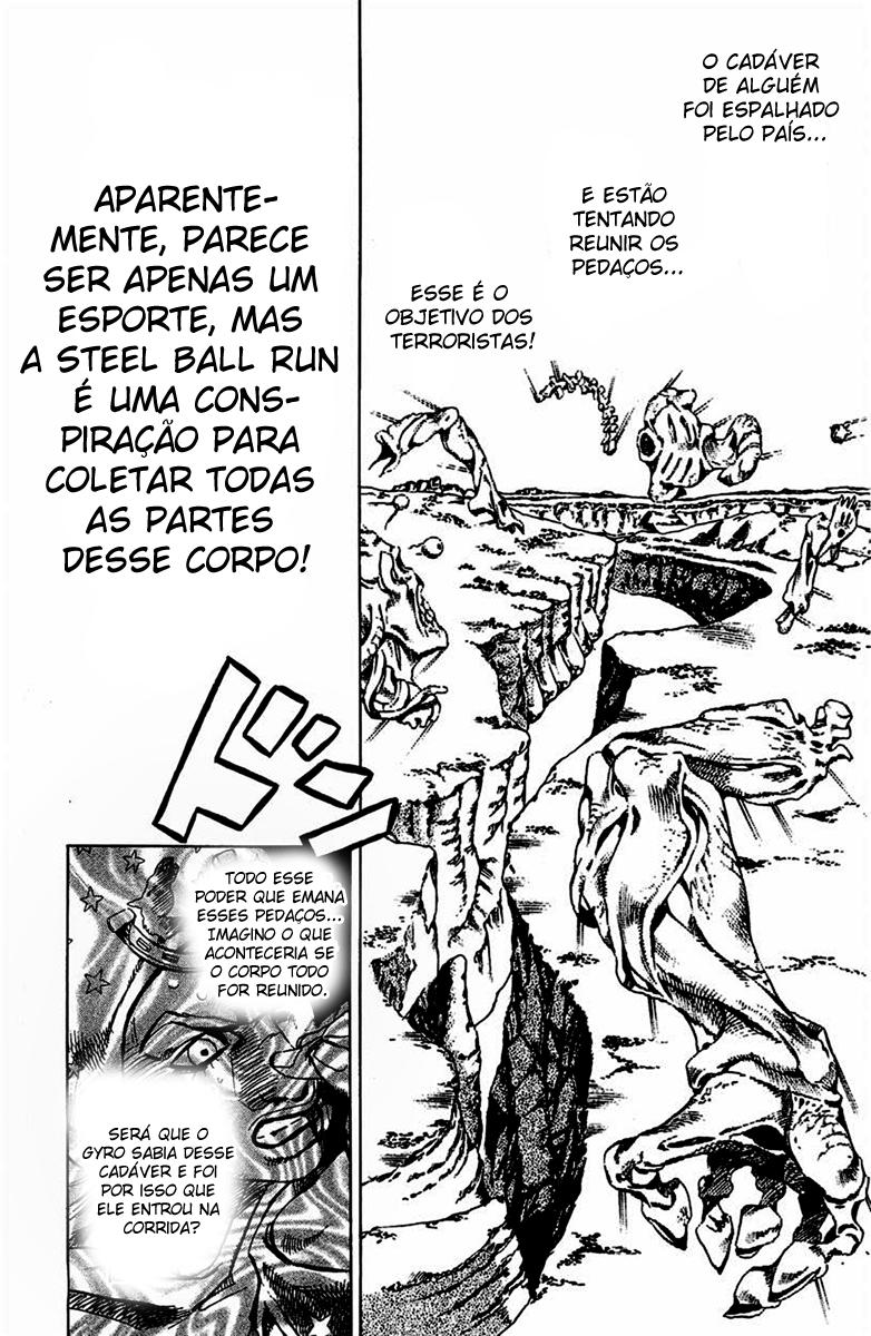 Read JoJo's Bizarre Adventure Part 7  Steel Ball Run PT-BR Manga Online