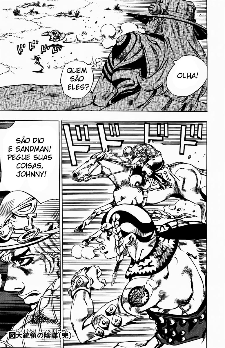 Read JoJo's Bizarre Adventure Part 7  Steel Ball Run PT-BR Manga Online