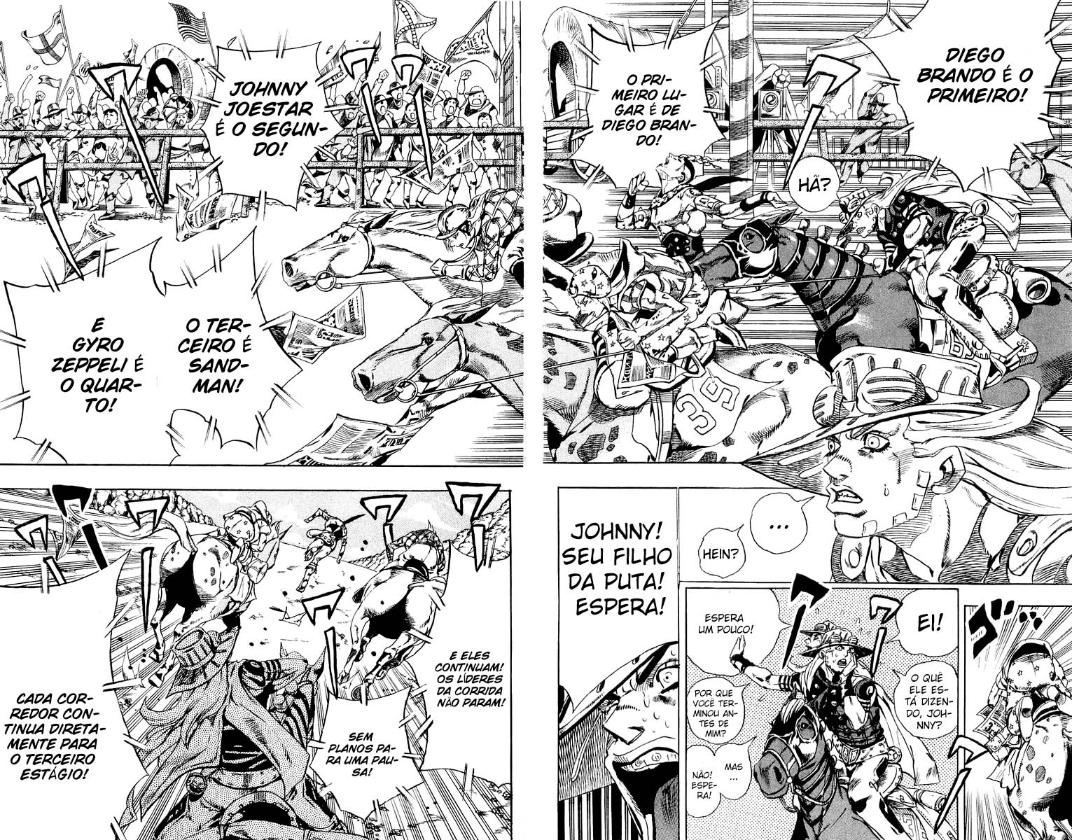 Read JoJo's Bizarre Adventure Part 7  Steel Ball Run PT-BR Manga Online