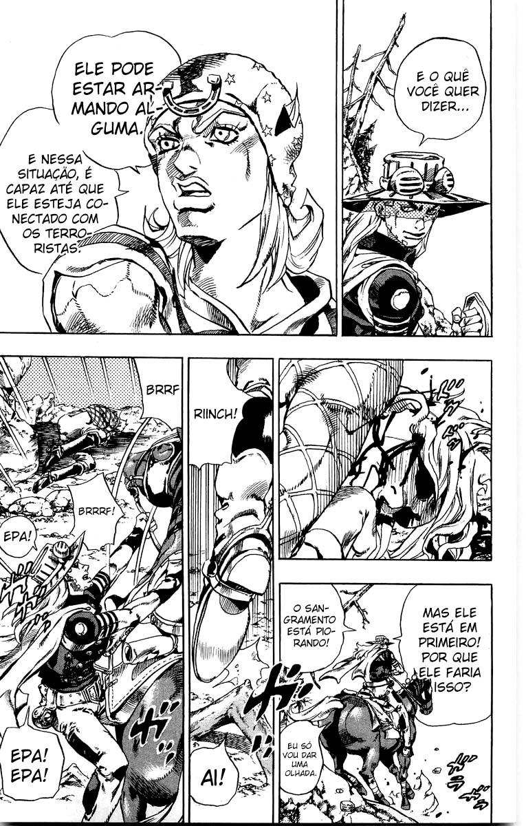 Read JoJo's Bizarre Adventure Part 7  Steel Ball Run PT-BR Manga Online