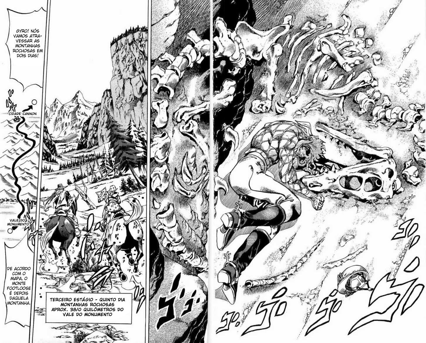 Read JoJo's Bizarre Adventure Part 7  Steel Ball Run PT-BR Manga Online
