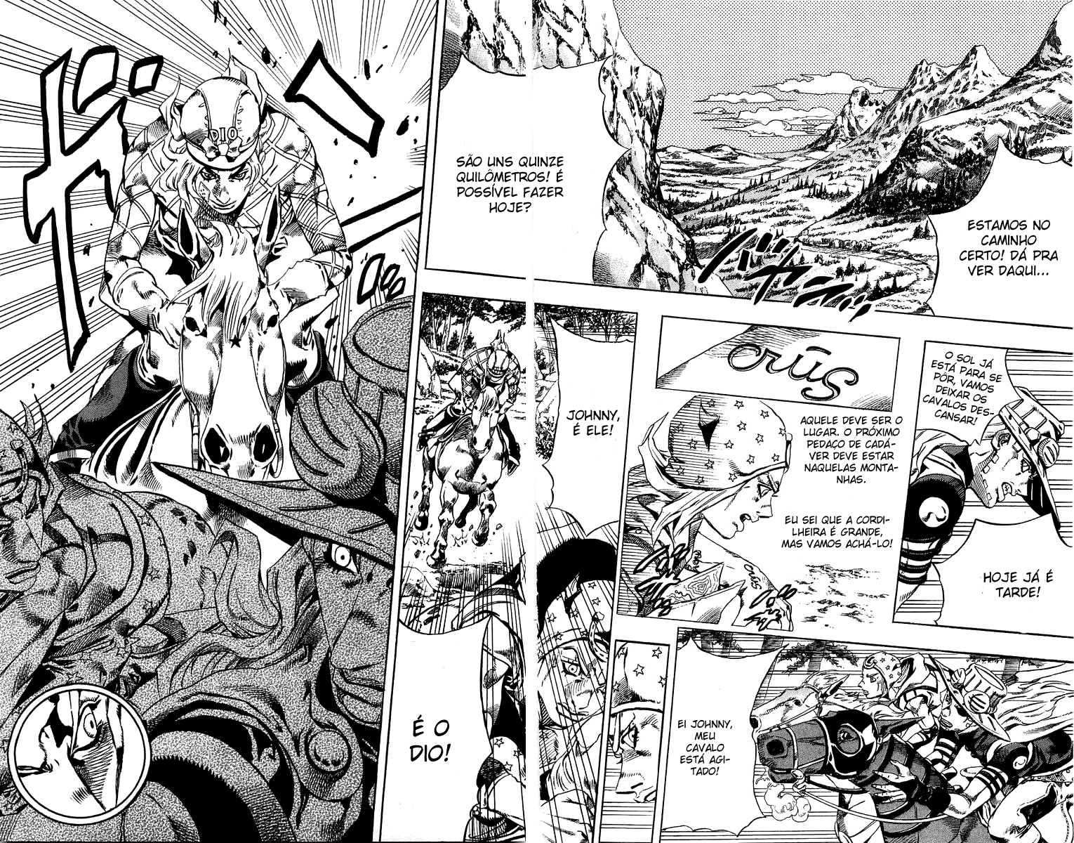 Read JoJo's Bizarre Adventure Part 7  Steel Ball Run PT-BR Manga Online