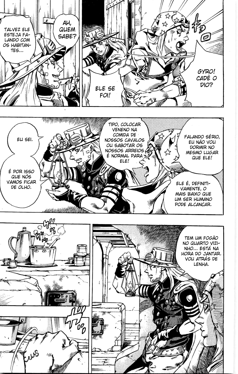 Read JoJo's Bizarre Adventure Part 7  Steel Ball Run PT-BR Manga Online
