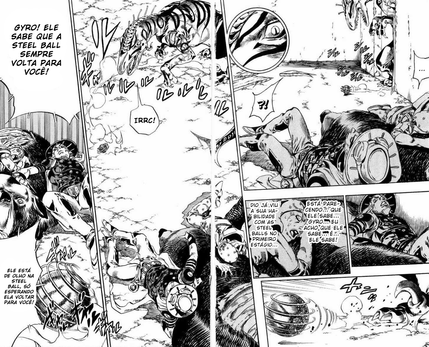 Read JoJo's Bizarre Adventure Part 7  Steel Ball Run PT-BR Manga Online