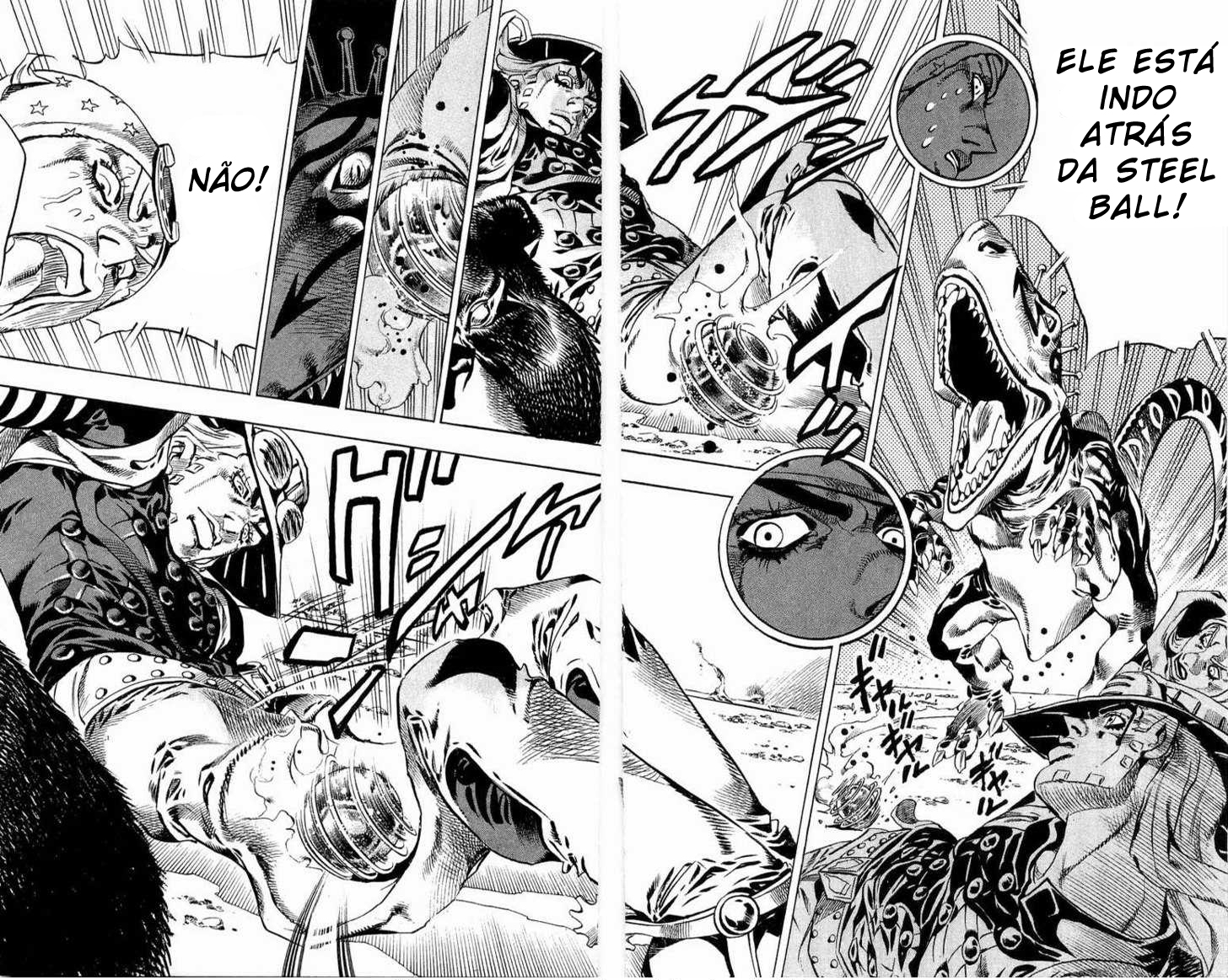Read JoJo's Bizarre Adventure Part 7  Steel Ball Run PT-BR Manga Online