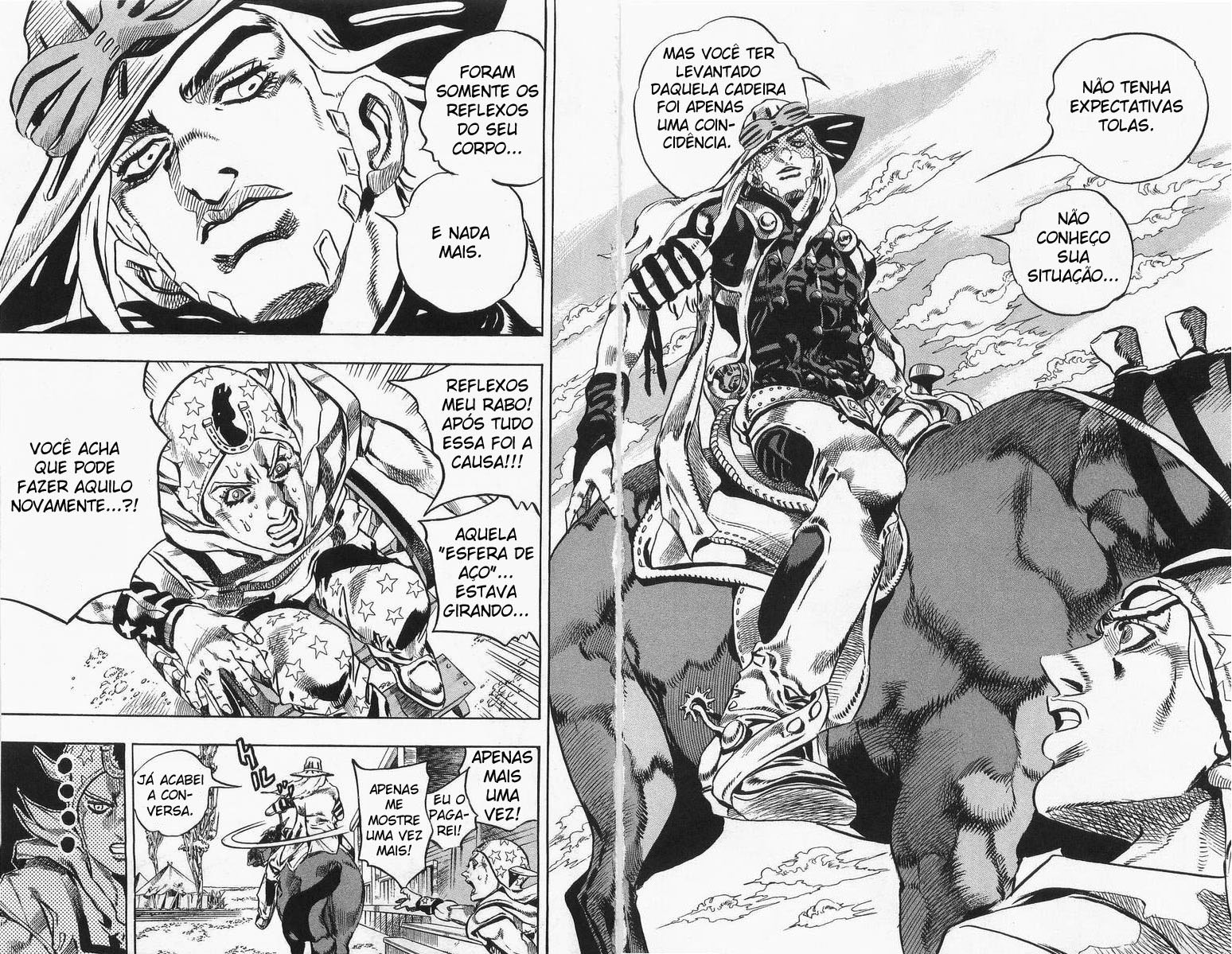 Read JoJo's Bizarre Adventure Part 7  Steel Ball Run PT-BR Manga Online