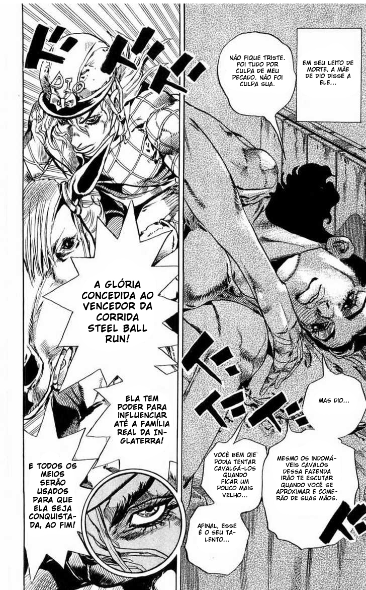 Read JoJo's Bizarre Adventure Part 7  Steel Ball Run PT-BR Manga Online