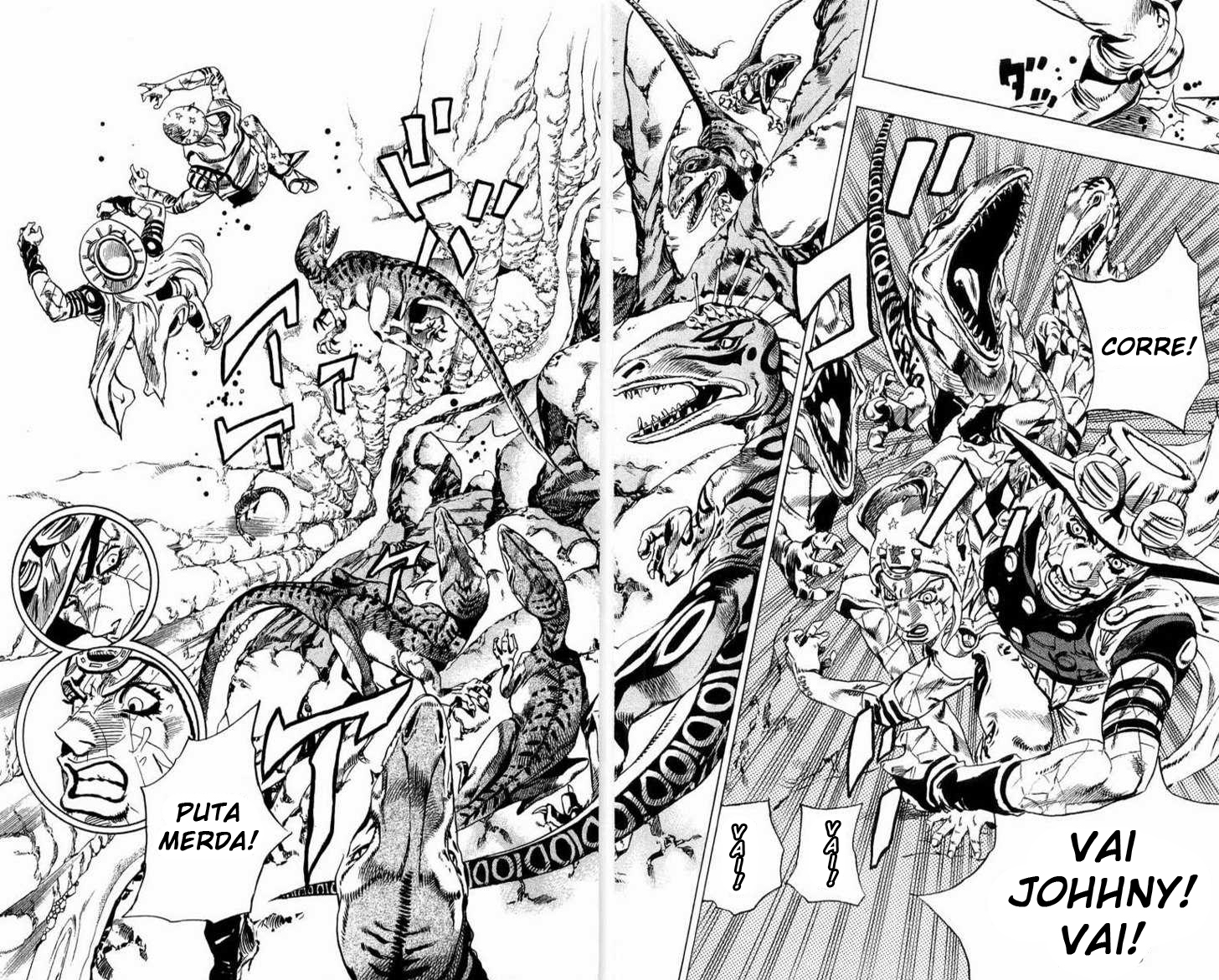 Read JoJo's Bizarre Adventure Part 7  Steel Ball Run PT-BR Manga Online