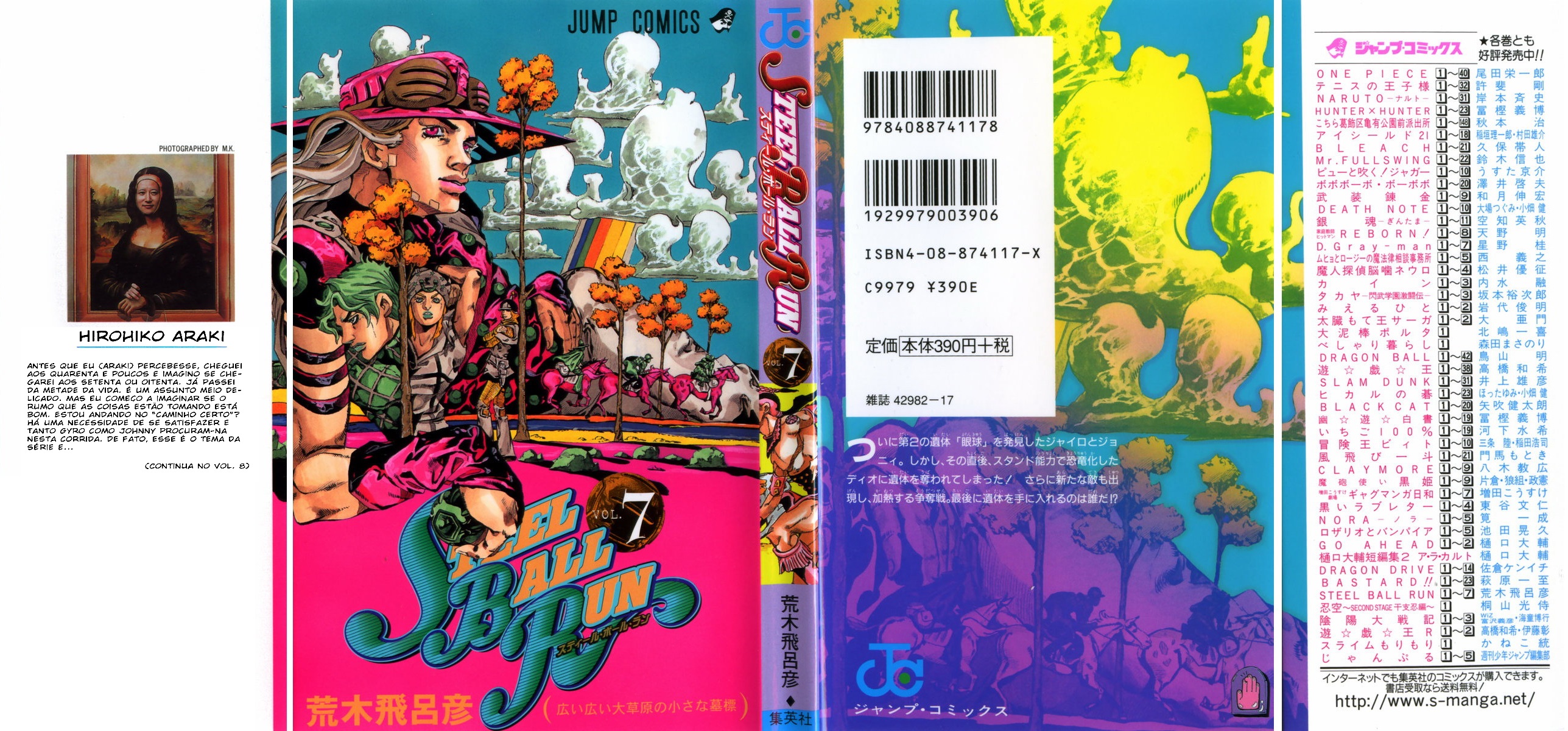 Read JoJo's Bizarre Adventure Part 7  Steel Ball Run PT-BR Manga Online