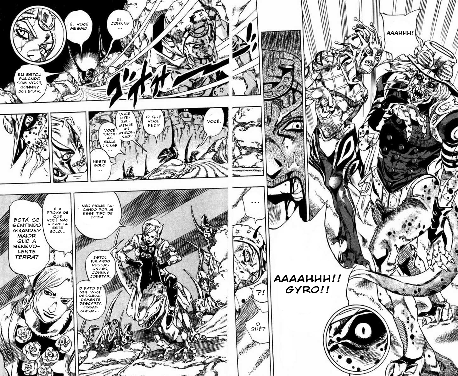 Read JoJo's Bizarre Adventure Part 7  Steel Ball Run PT-BR Manga Online
