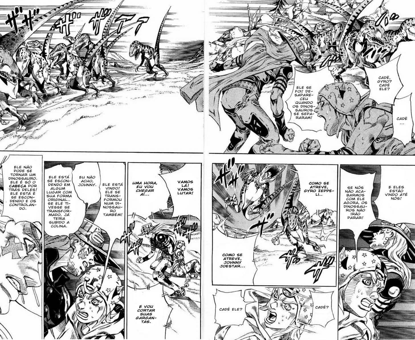 Read JoJo's Bizarre Adventure Part 7  Steel Ball Run PT-BR Manga Online