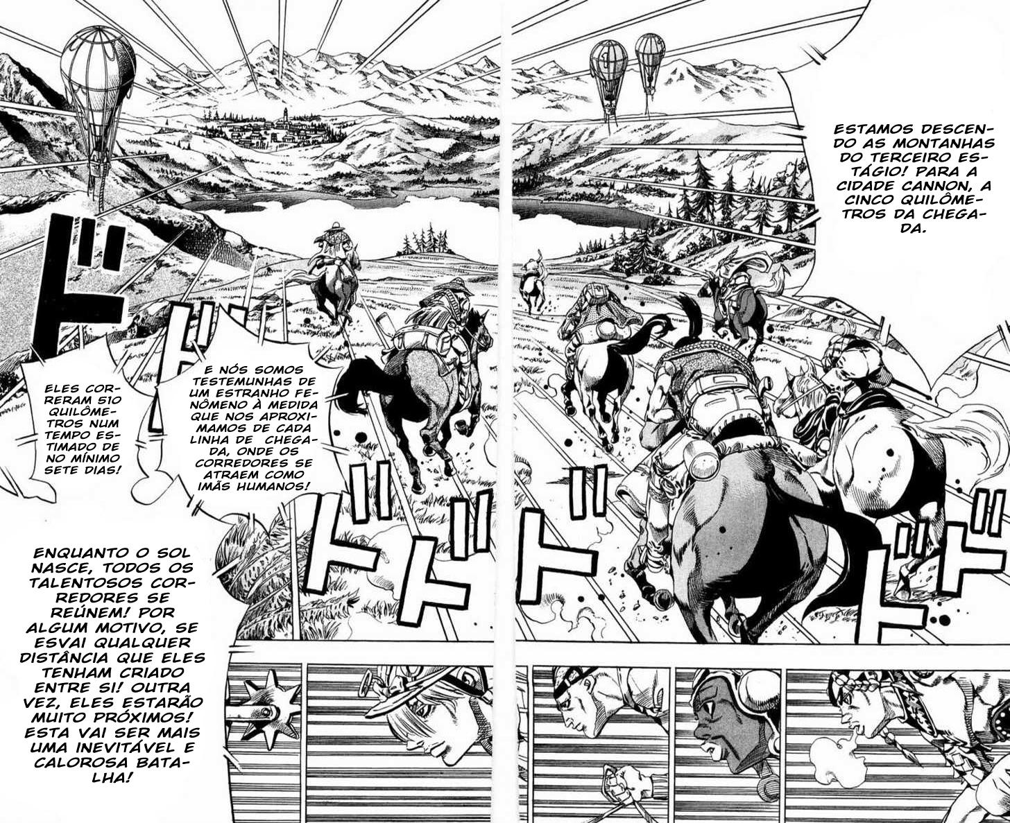 Read JoJo's Bizarre Adventure Part 7  Steel Ball Run PT-BR Manga Online